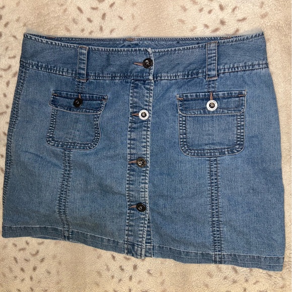 Sonoma Classic Blue Denim Skirt - Picture 4 of 5